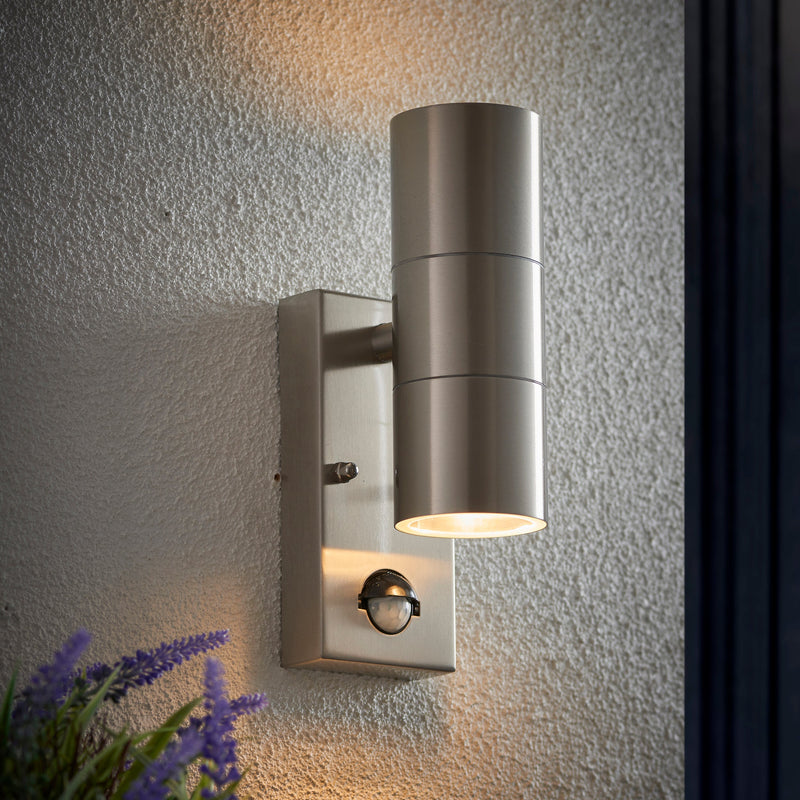 Endon Canon PIR 2lt Wall Light EL-40062