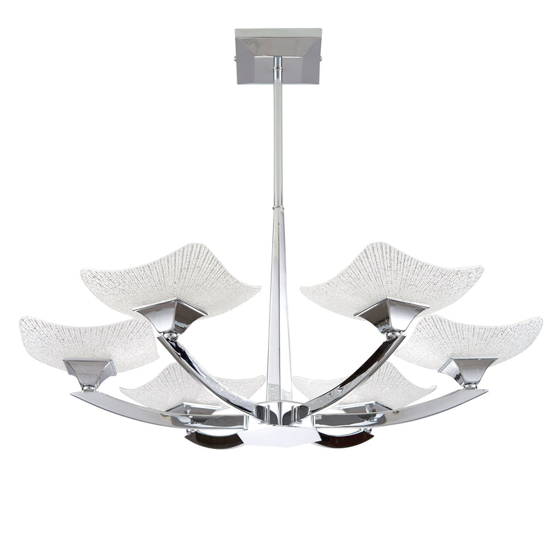 Endon Ayres 6lt Semi flush Light AYRES-6CH