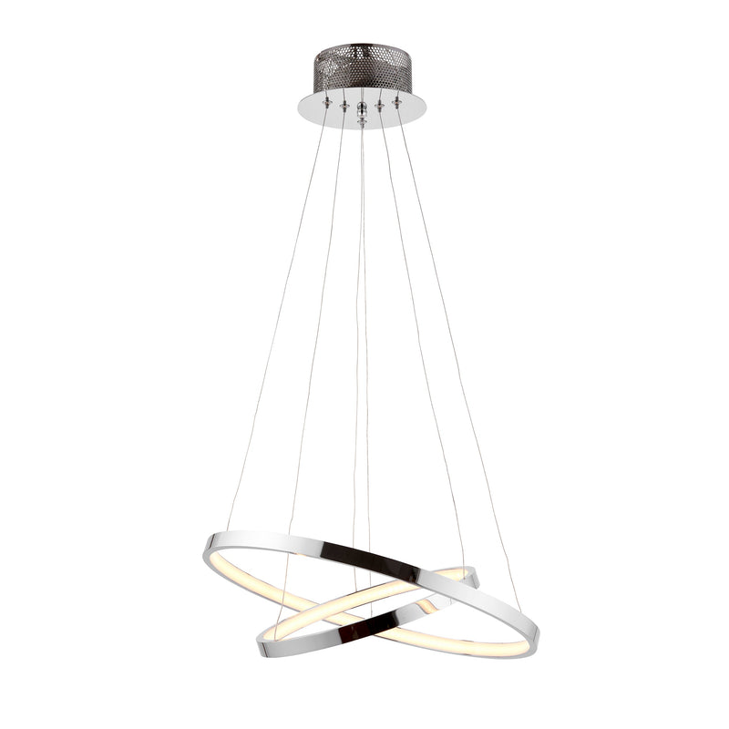 Endon Kline 1lt Pendant Light KLINE-2CH