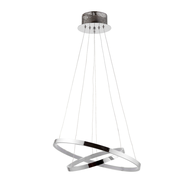 Endon Kline 1lt Pendant Light KLINE-2CH