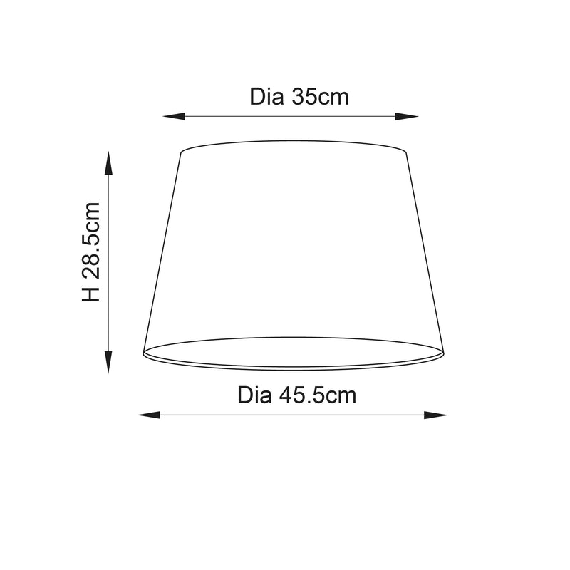 Endon Cici 1lt Shade Light CICI-18GRY
