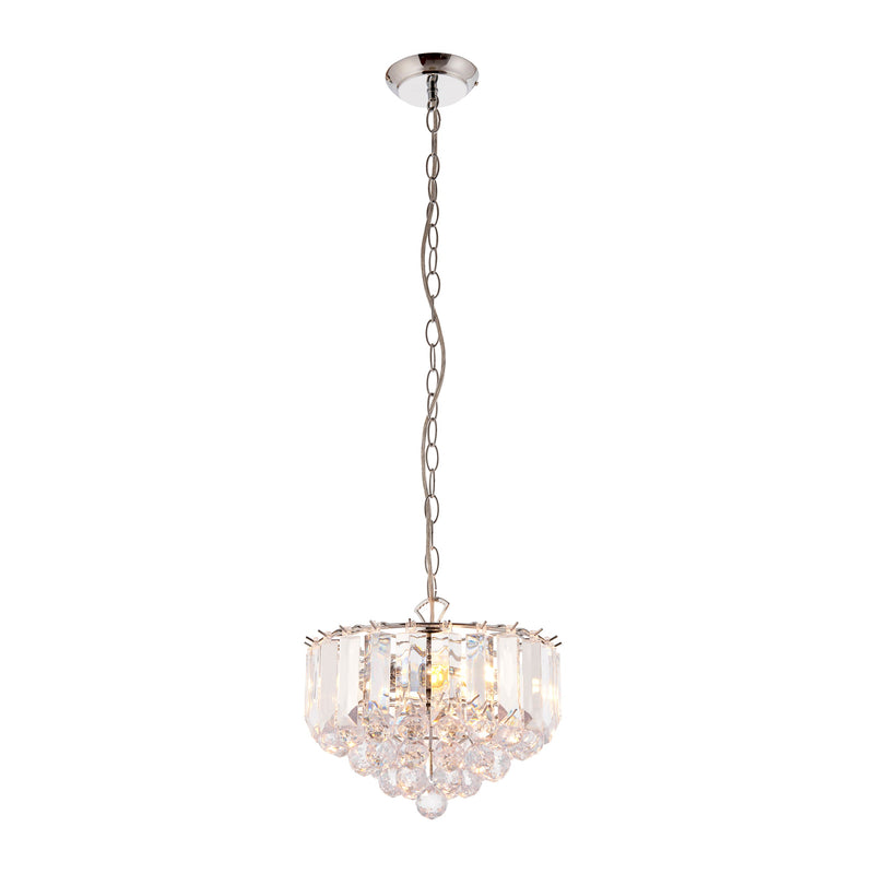 Endon Fargo 3lt Pendant Light FARGO-12CH