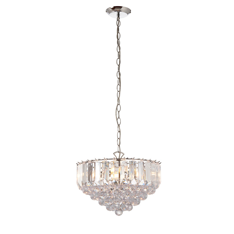 Endon Fargo 3lt Pendant Light FARGO-14CH