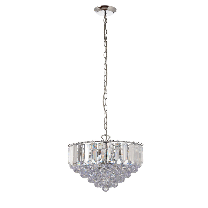 Endon Fargo 3lt Pendant Light FARGO-14CH