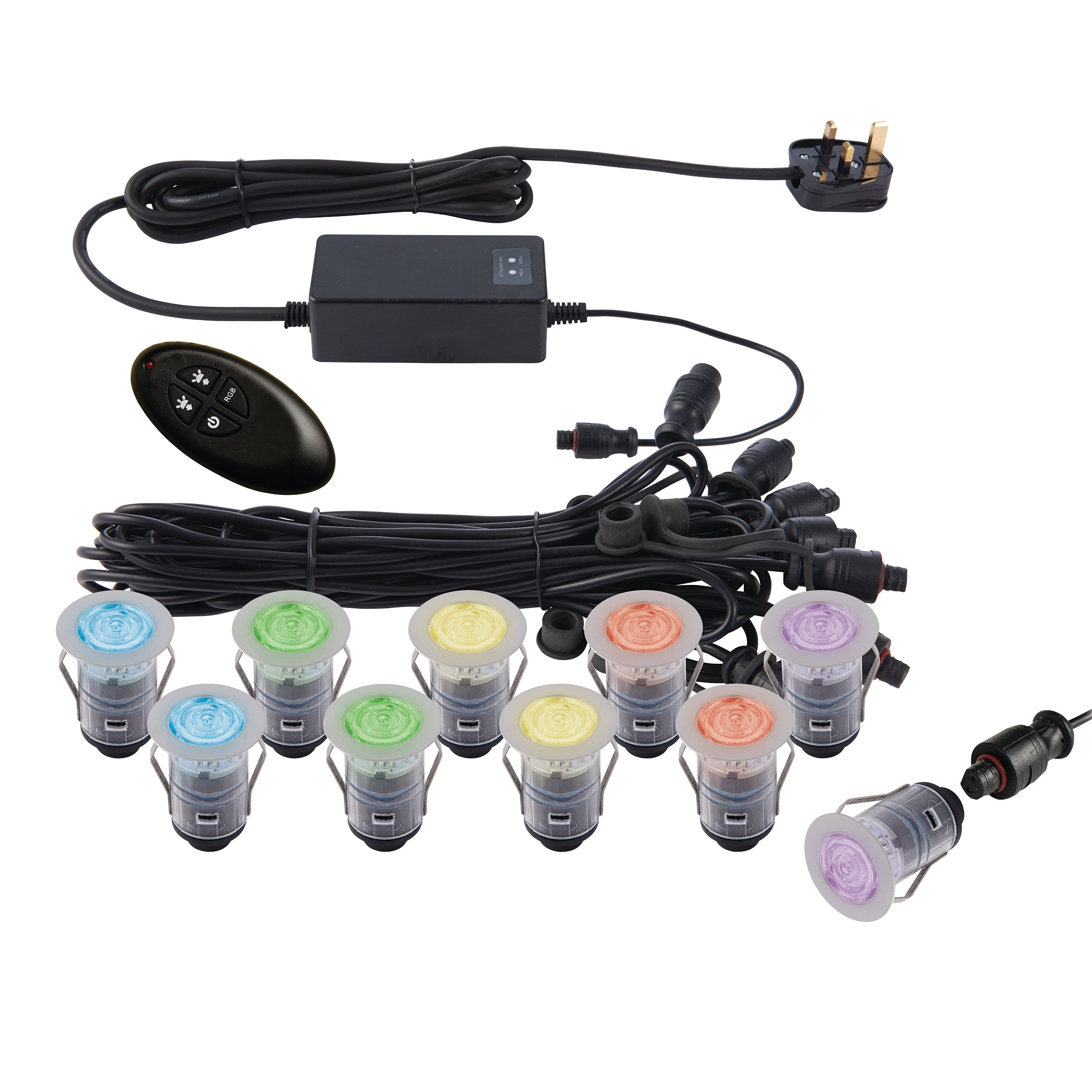 Saxby Lighting IkonPRO 25mm kit IP67 0.75W RGB 59136