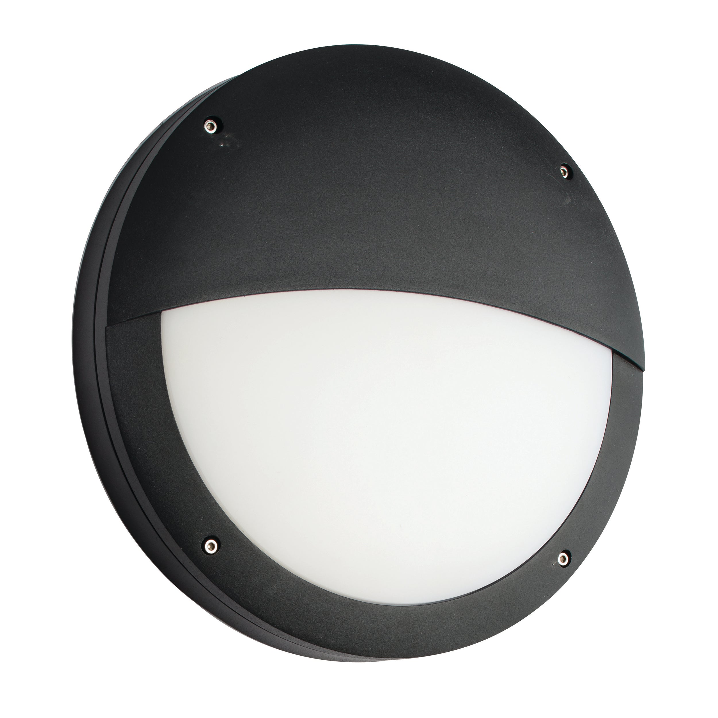 Saxby Lighting Luik eyelid black textured casing 61648