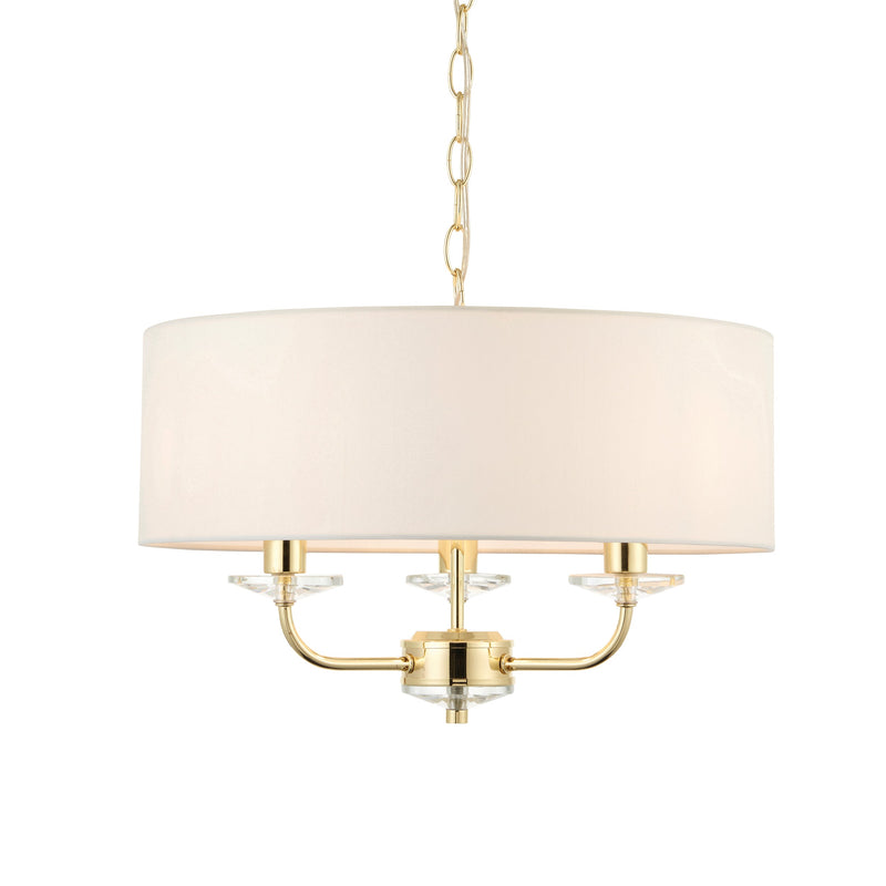 Endon Nixon 3lt Pendant Light 70560