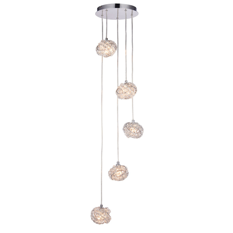 Endon Talia 5lt Pendant Light 77566