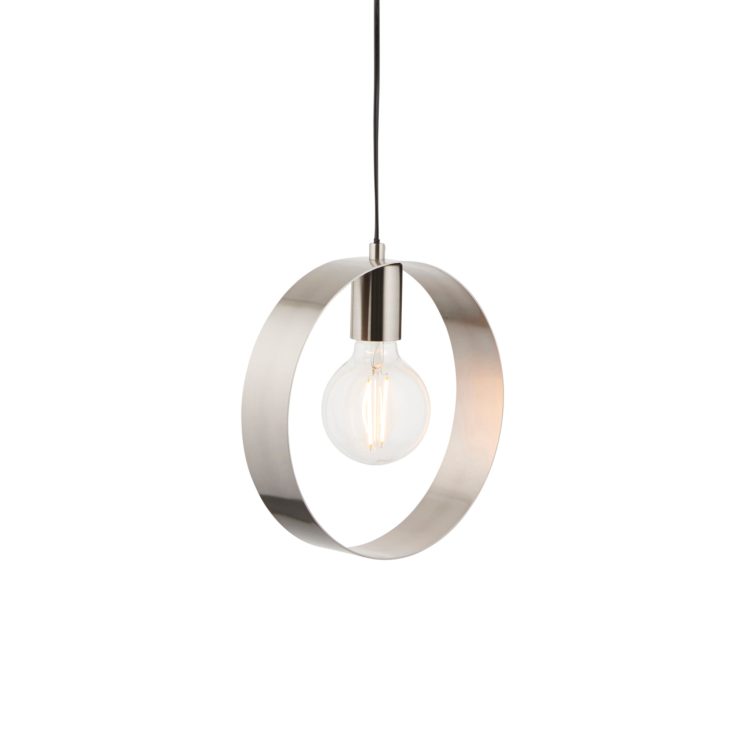 Endon Hoop 1lt Pendant Light 90454