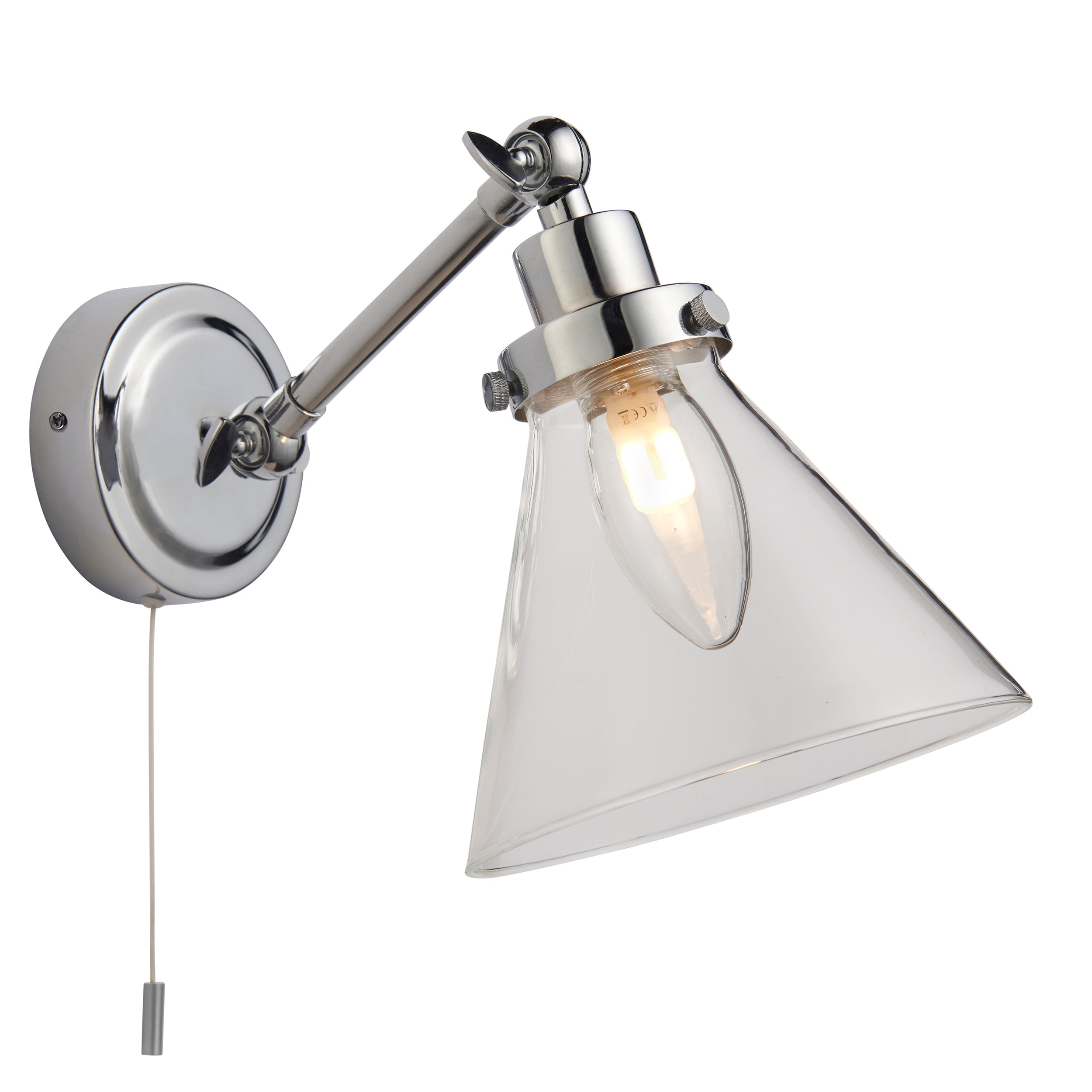 Endon Faraday 1lt Wall Light 93853