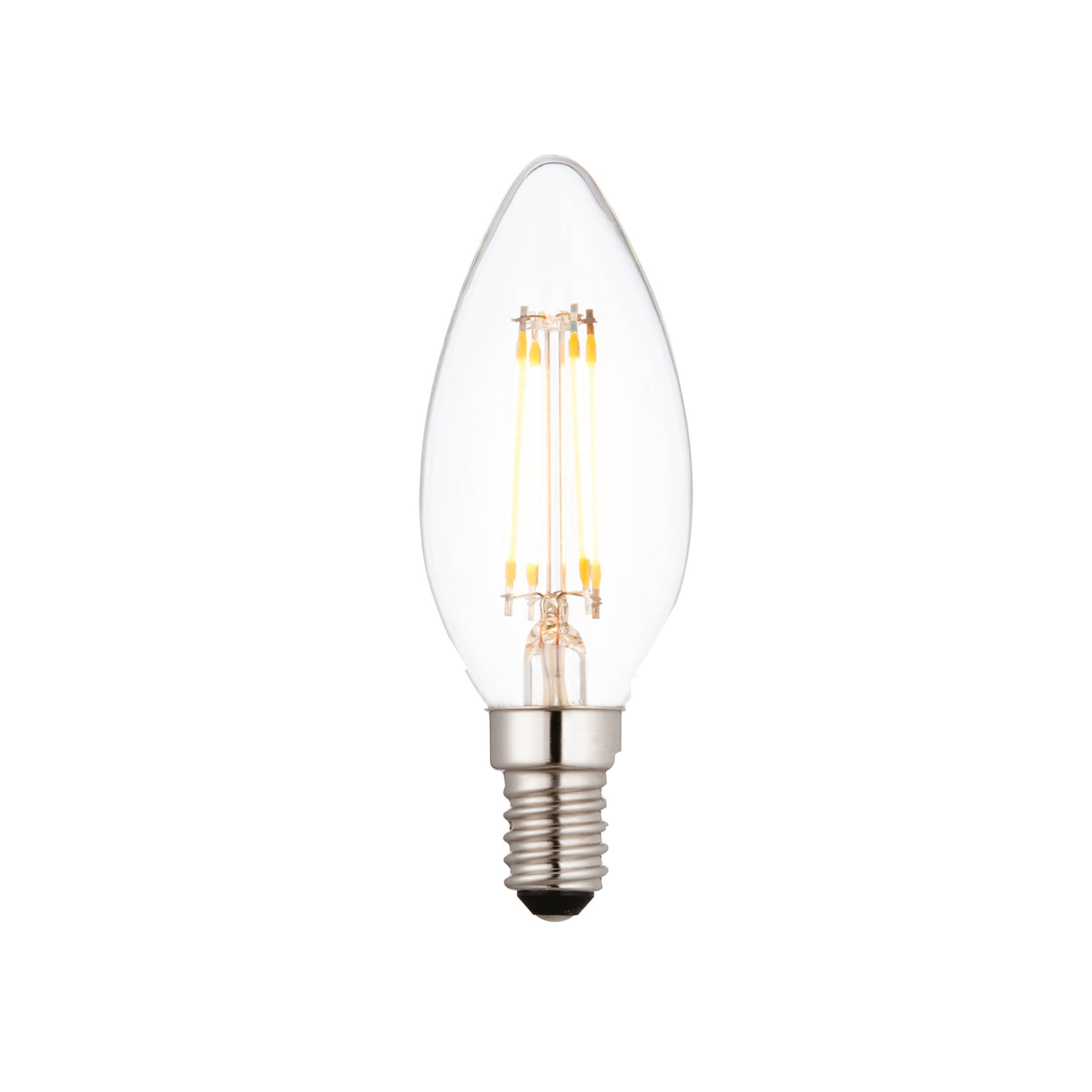 Saxby Lighting E14 LED FILAMENT CANDLE 4W | 470LM | 118LM/W | 2700K 94341