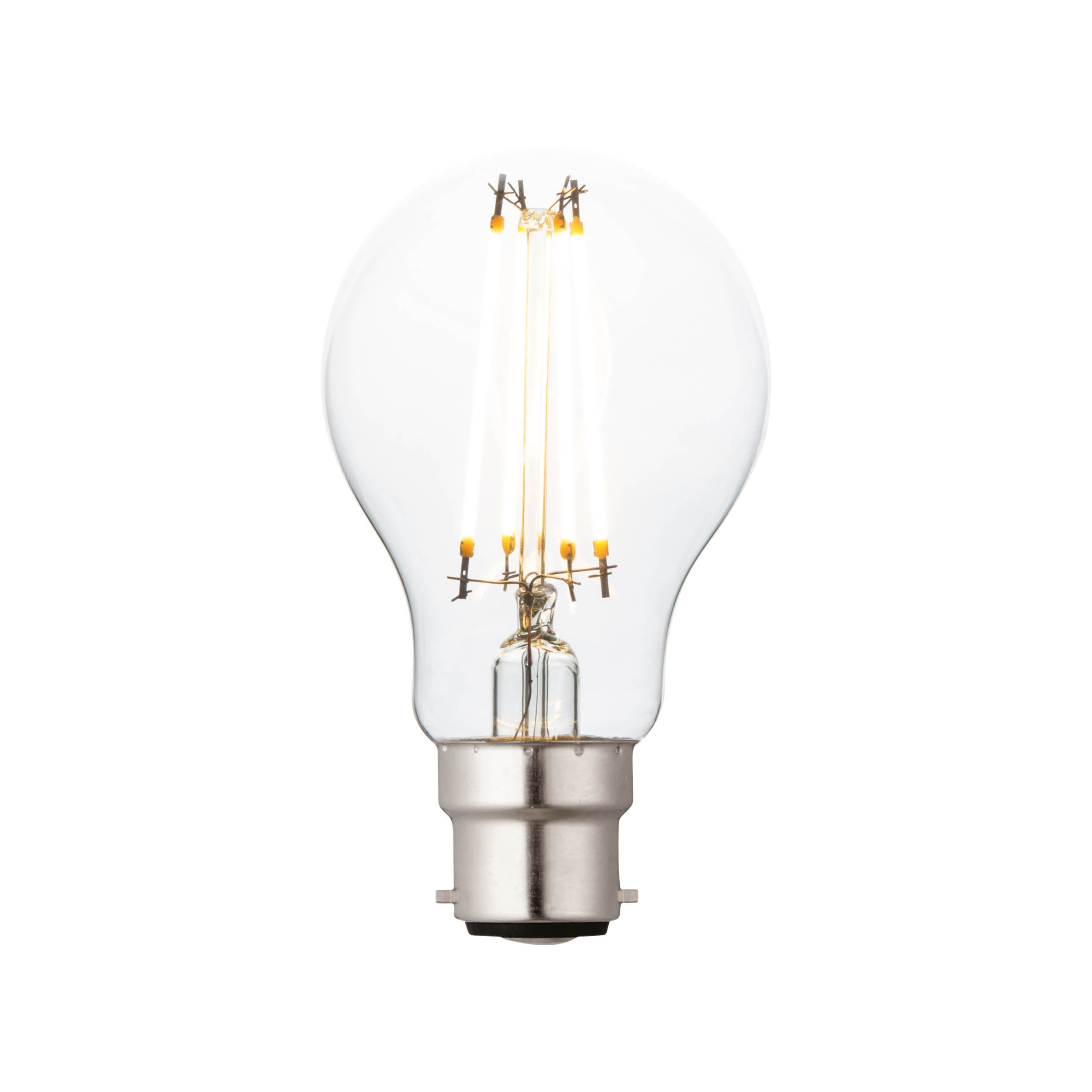 Saxby Lighting B22 LED FILAMENT GLS 7W | 806LM | 115LM/W | 2700K - Dimmable 94345
