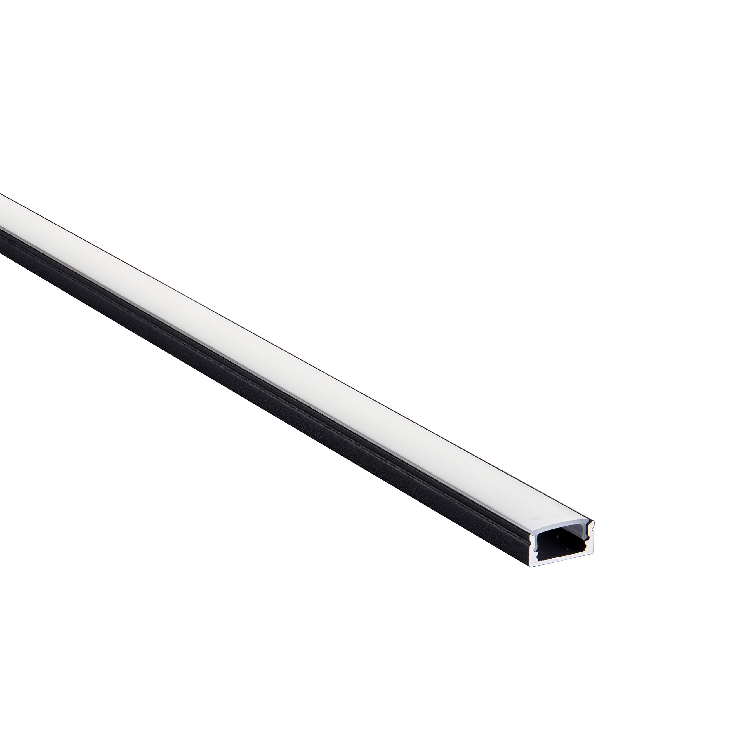 Saxby Lighting RigelSLIM Surface 2m Aluminium Profile/Extrusion Black 94946