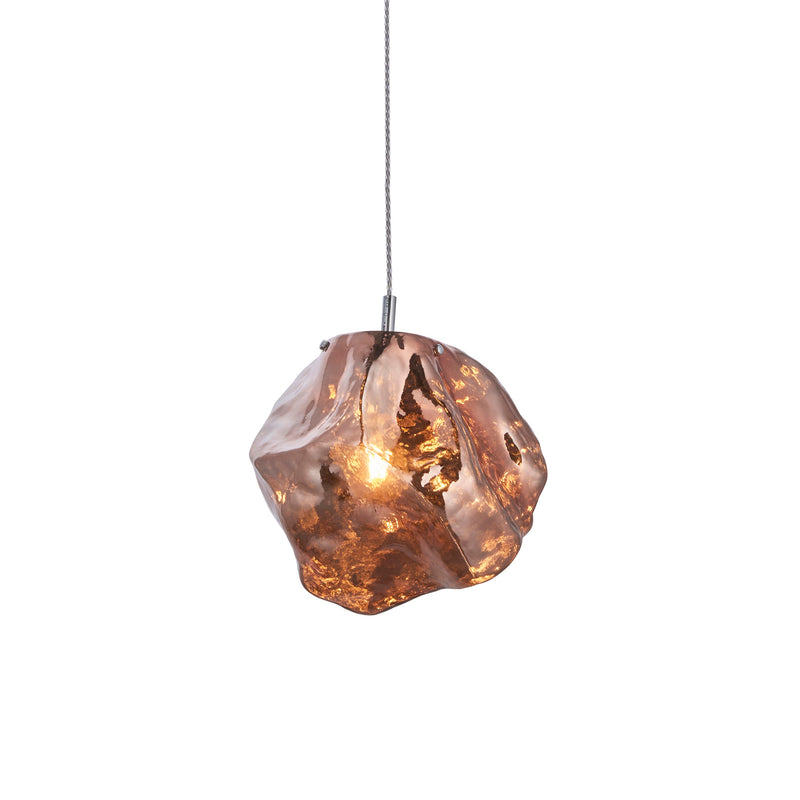 Endon Rock 1lt Pendant Light 97655