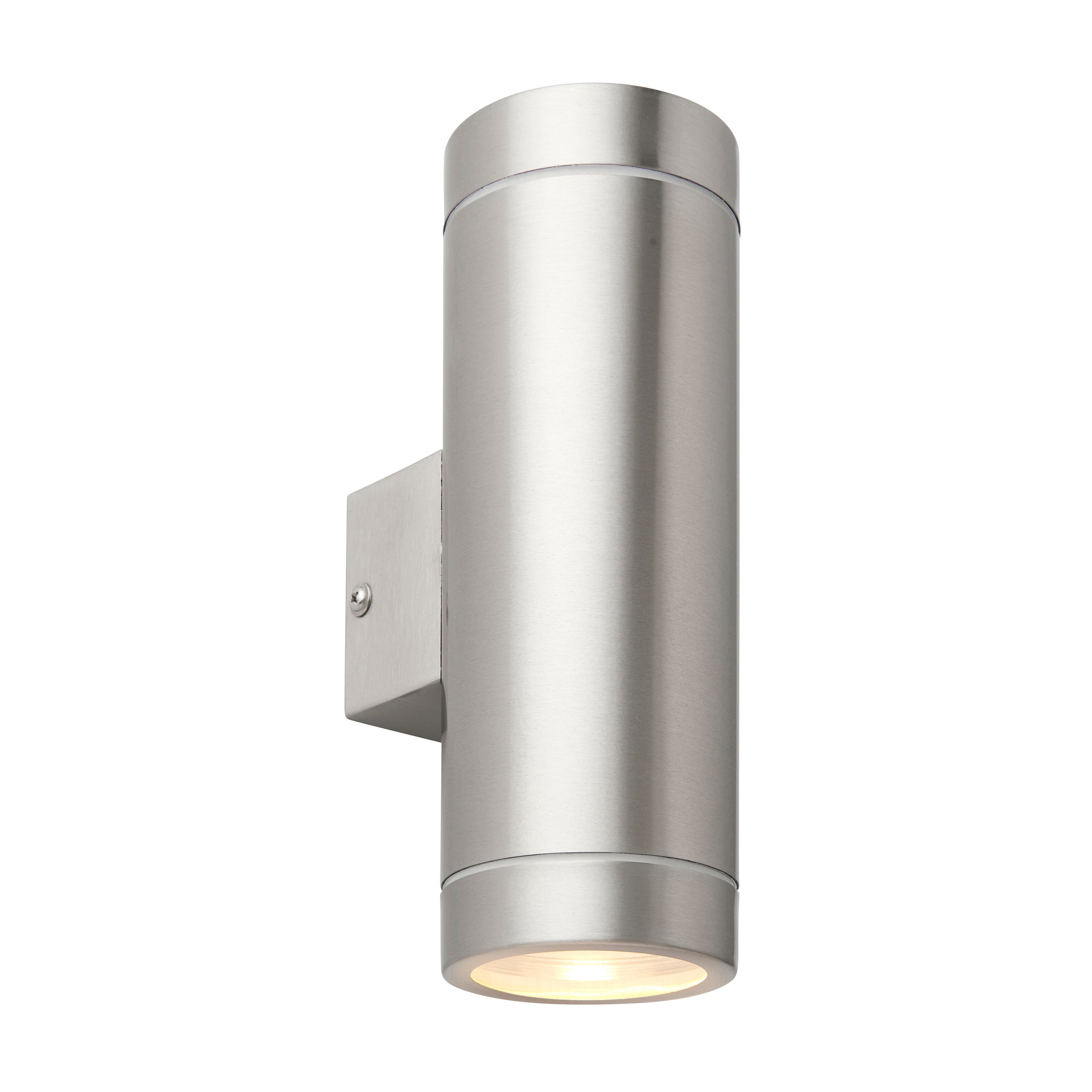 Saxby Lighting Palin XL 1lt Wall IP44 - Stainless Steel 98437