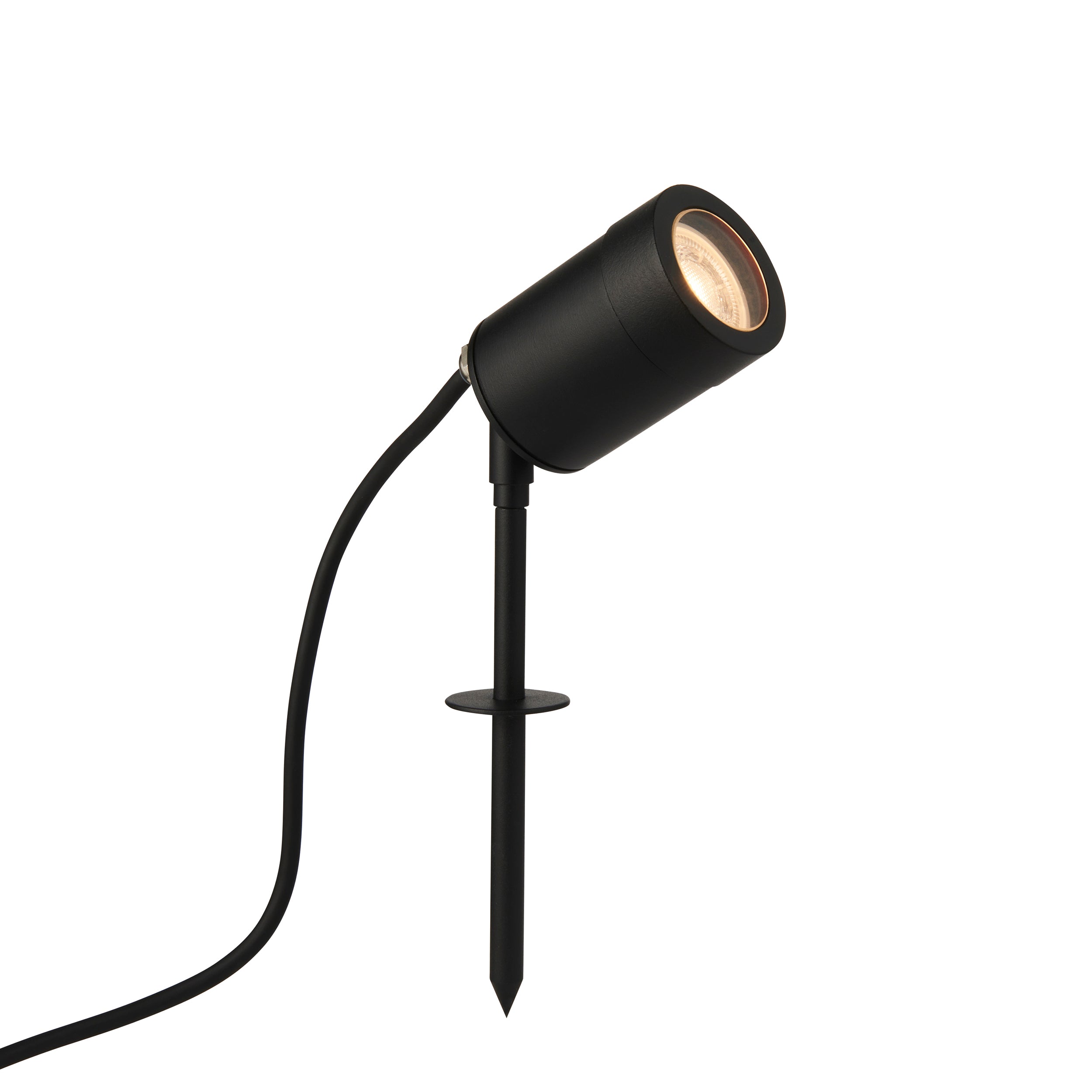 Saxby Lighting Odyssey Spike 315mm IP65 - Satin Black 98442