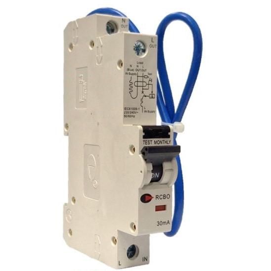 Control Gear Direct (CGD) RCBO-16/30/SP 16 Amp Type B Single Pole 6kA 230V RCBO