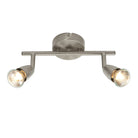 Saxby Lighting Amalfi 2lt Bar - Satin Nickel G2521313