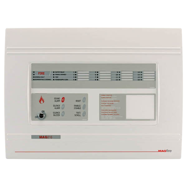 ESP conventional 8-16 zone ABS FIRE PANEL MAG816