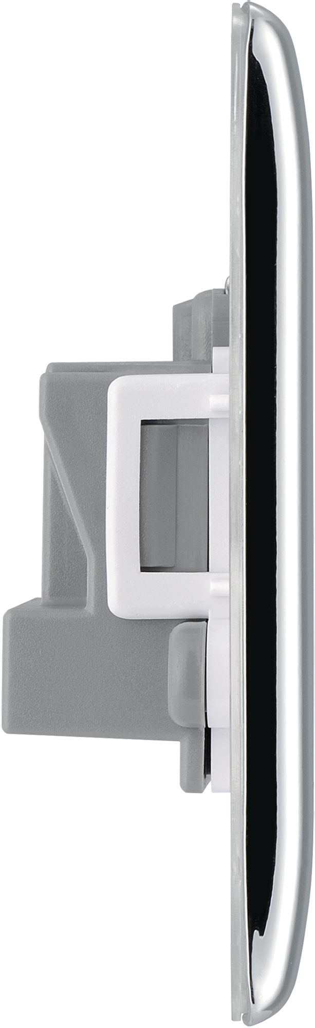 BG Nexus Metal Polished Chrome 5A Unswitched Socket NPC29W