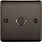 BG Nexus Metal Black Nickel 1G Dimmer Switch NBN81