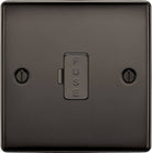 BG Nexus Metal Black Nickel 13A Unswitched Spur NBN54