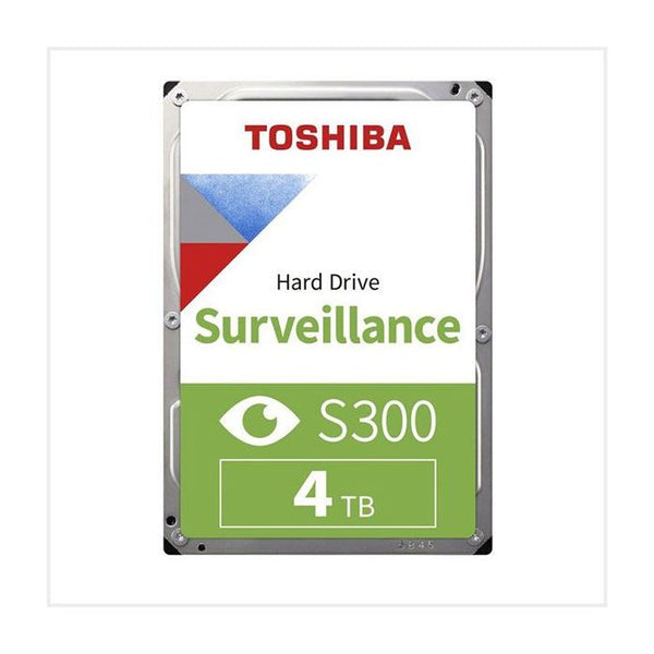 Toshiba Surveillance S300 Hard Drive (HDD) with 4TB Storage