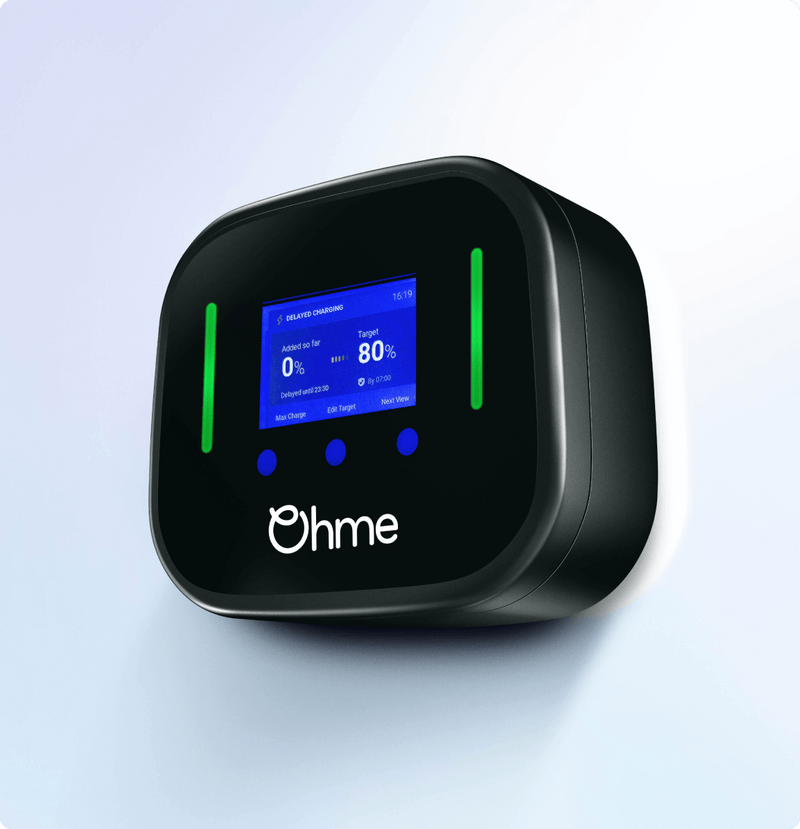 Ohme EV Home Pro Smart EV Charger Tethered 5mtr Cable 7.4kw OHME0002GB002