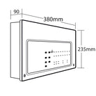 C-tec CFP Standard 8 Zone Conventional Fire Alarm Panel CFP708-4