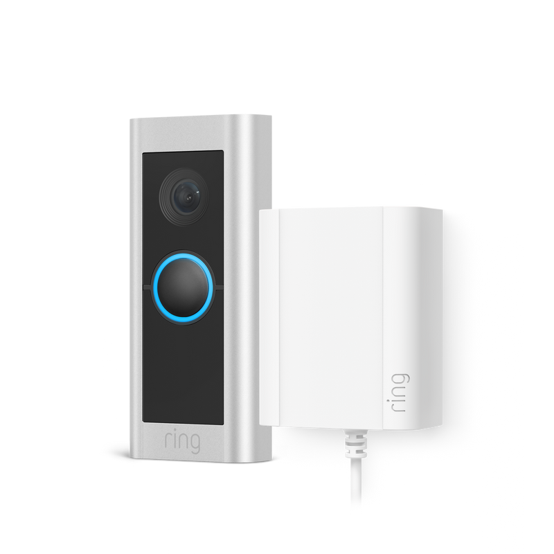 Ring Video Doorbell Pro 2 with Plug-In Adapter B086QLM9BV