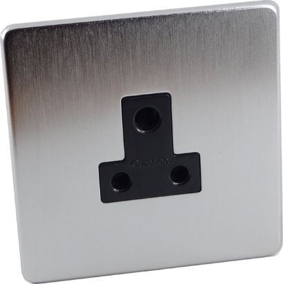 Crabtree Platinum Satin Chrome 5 Amp Socket 7340/SC
