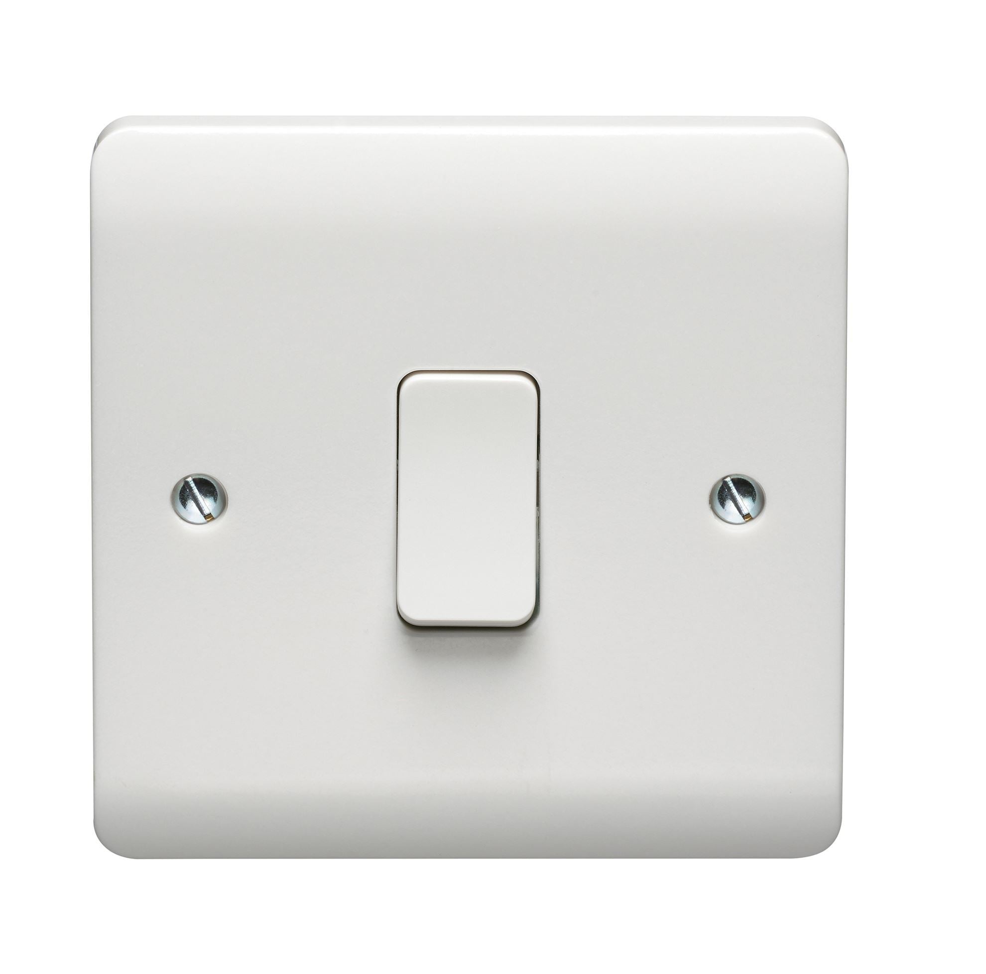 Crabtree Instinct 10A 1G 2 Way Retractive Switch Cr1162