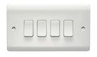 Crabtree Instinct 10Ax 4G 2 Way Switch Cr1472