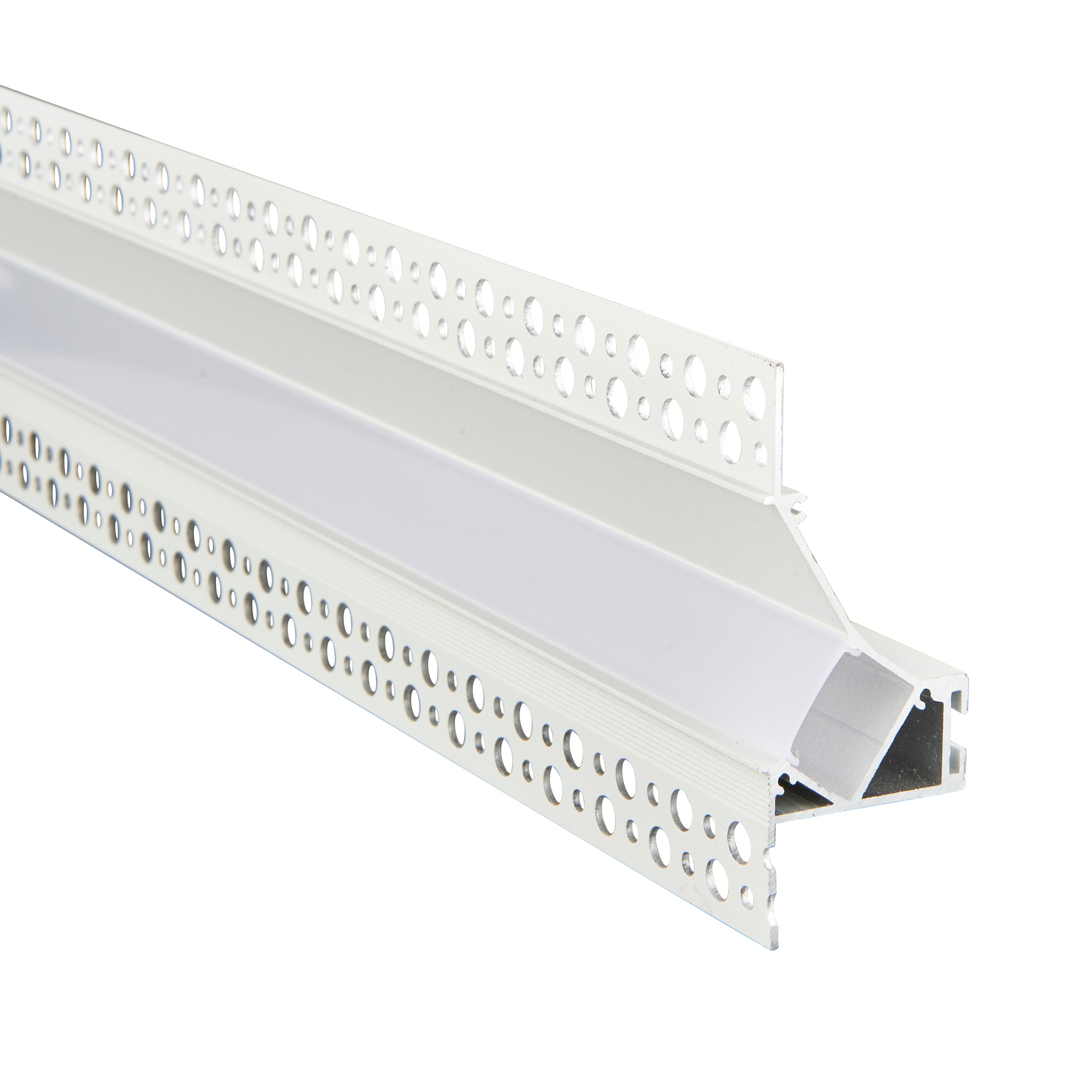 Saxby Lighting Rigel Plaster-in Wall Washer 2m Aluminium Profile/Extrusion White 102667