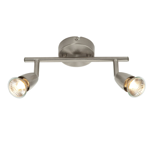 Saxby Lighting Amalfi 2lt satin nickel 35W G2521313