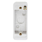 Crabtree Capital White Moulded 1 Gang 20mm Surface Installation Box 4005