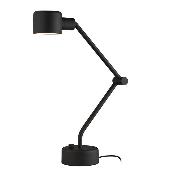 Lightologist Textured black Task Table Light WIN1393198