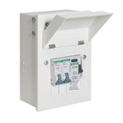 Crabtree Starbreaker 4-Module 2-Way Populated Garage Consumer Unit 502/363GU