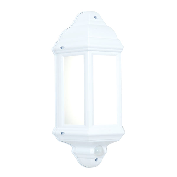 Saxby Lighting Halbury PIR 1lt wall IP44 7W 54554