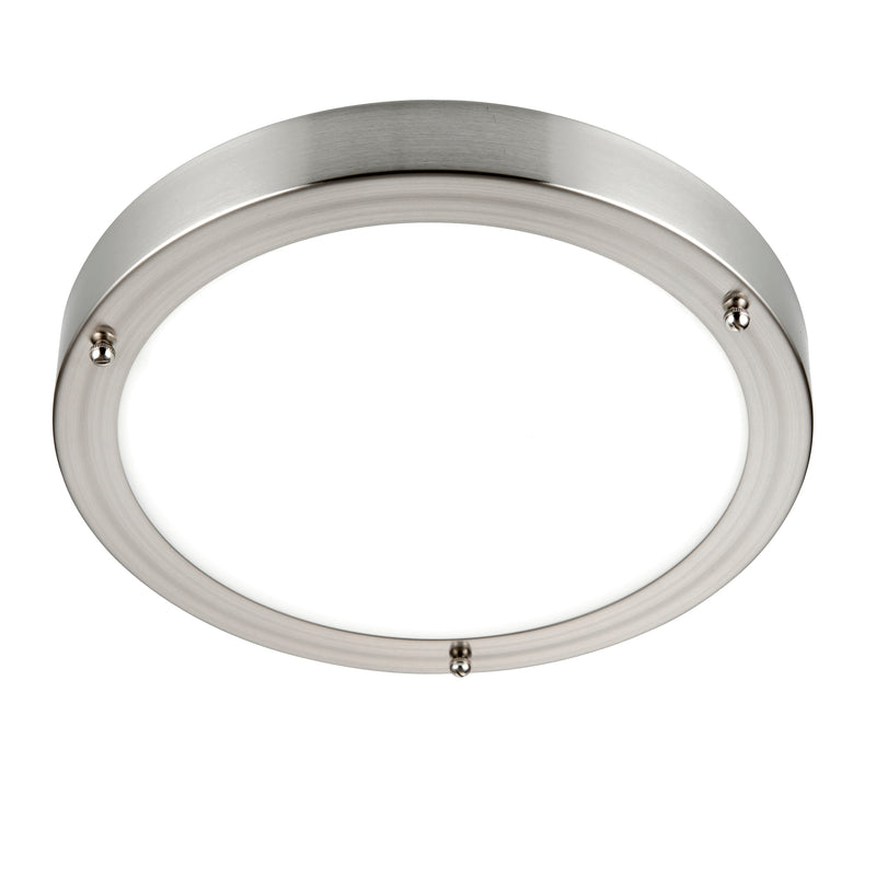 Saxby Lighting Portico LED satin Nickel IP44 9W 54675