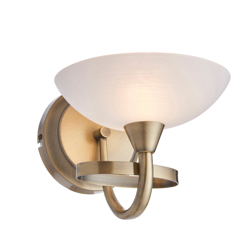 Endon Cagney 1lt Wall Light CAGNEY-1WBAB