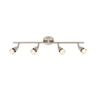 Saxby Lighting Amalfi 4lt bar satin nickel 35W 60995