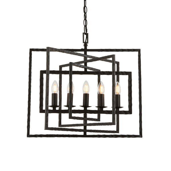 Endon Tibbet 5lt Pendant Light 61017