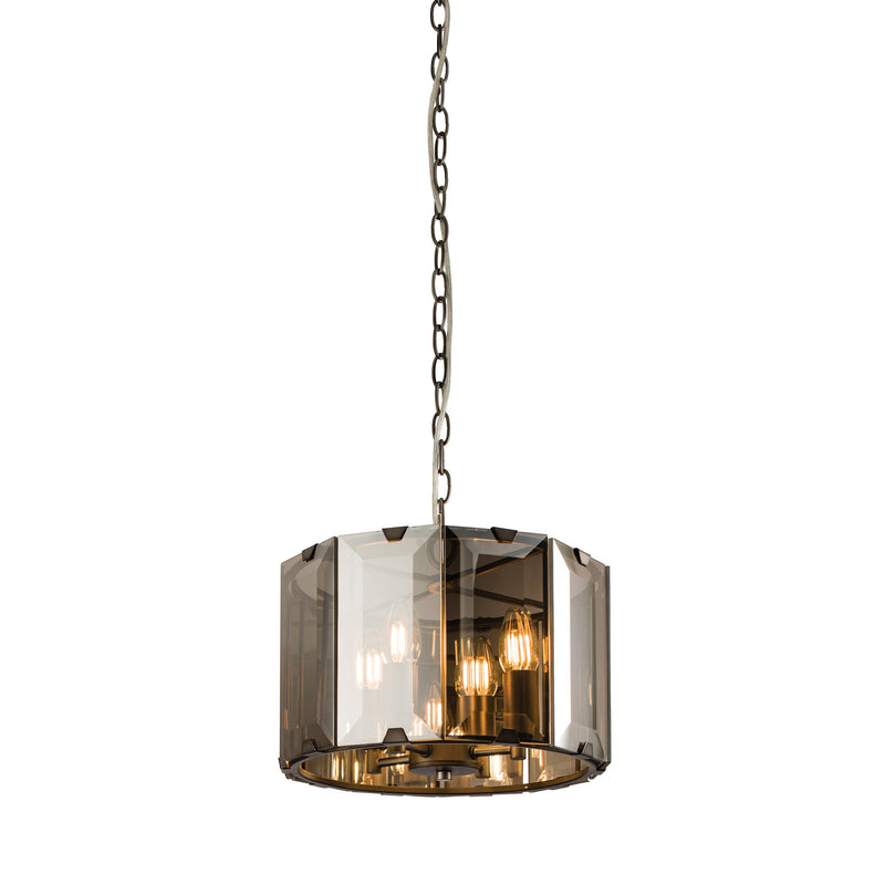 Endon Clooney 4lt Pendant Light 61281