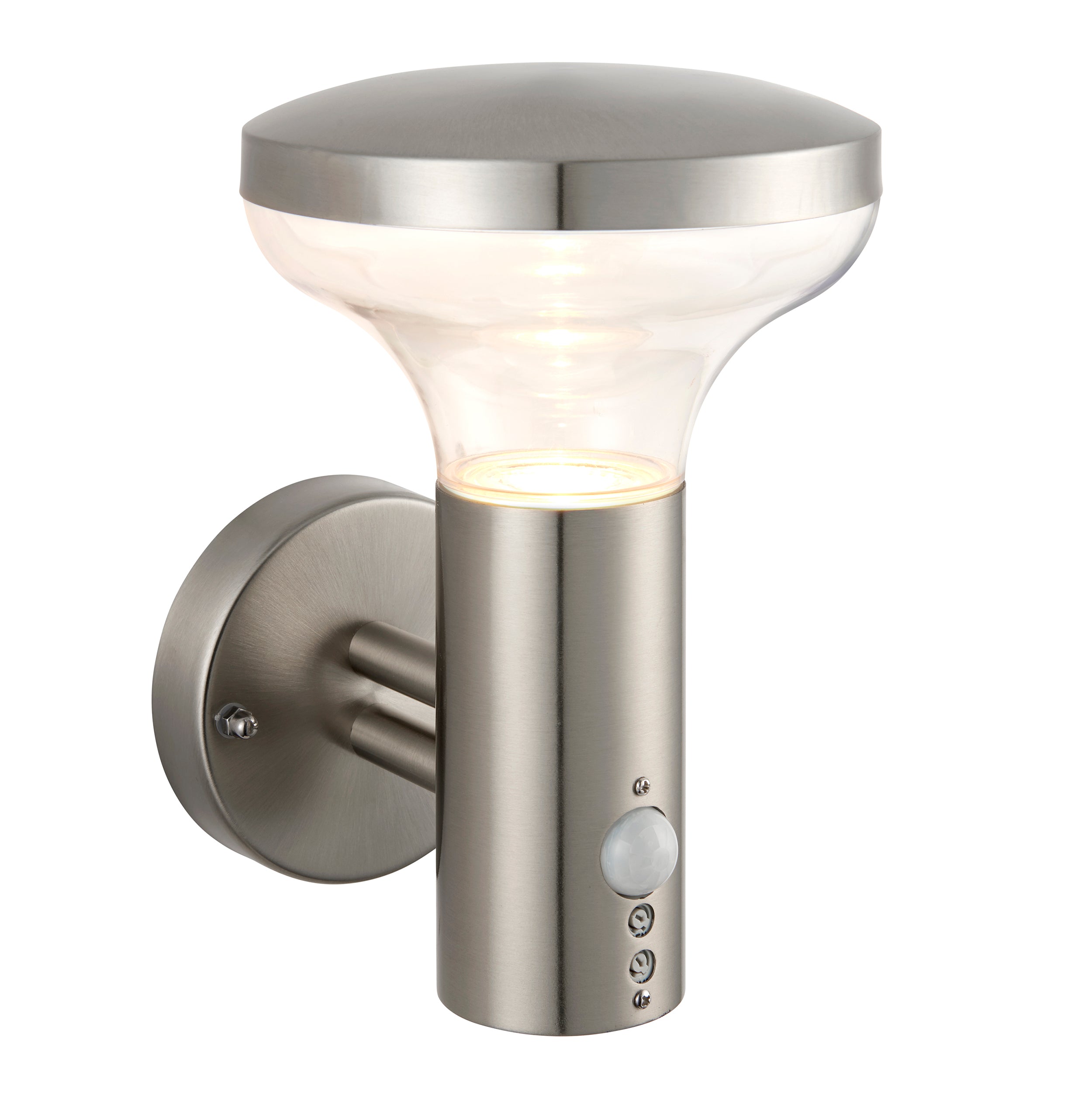 Saxby Lighting Roko PIR 1lt wall IP44 4.6W 67702