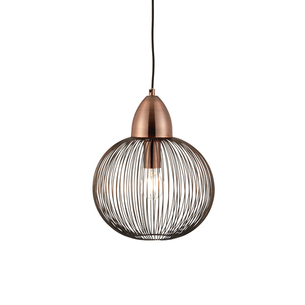 Endon Nicola 1lt Pendant Light 68987