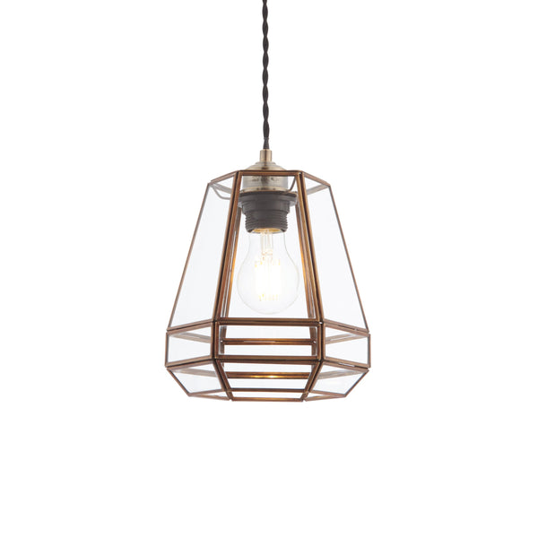 Endon Stockheld 1lt Pendant easyfit Light 73287