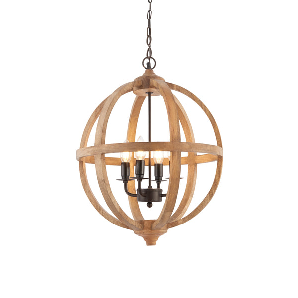 Endon Toba 4lt Pendant Light 73575