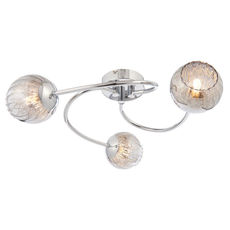 Endon Aerith 3lt Semi flush Light 73642