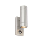 Saxby Lighting Palin PIR 2lt wall IP44 7W 75430